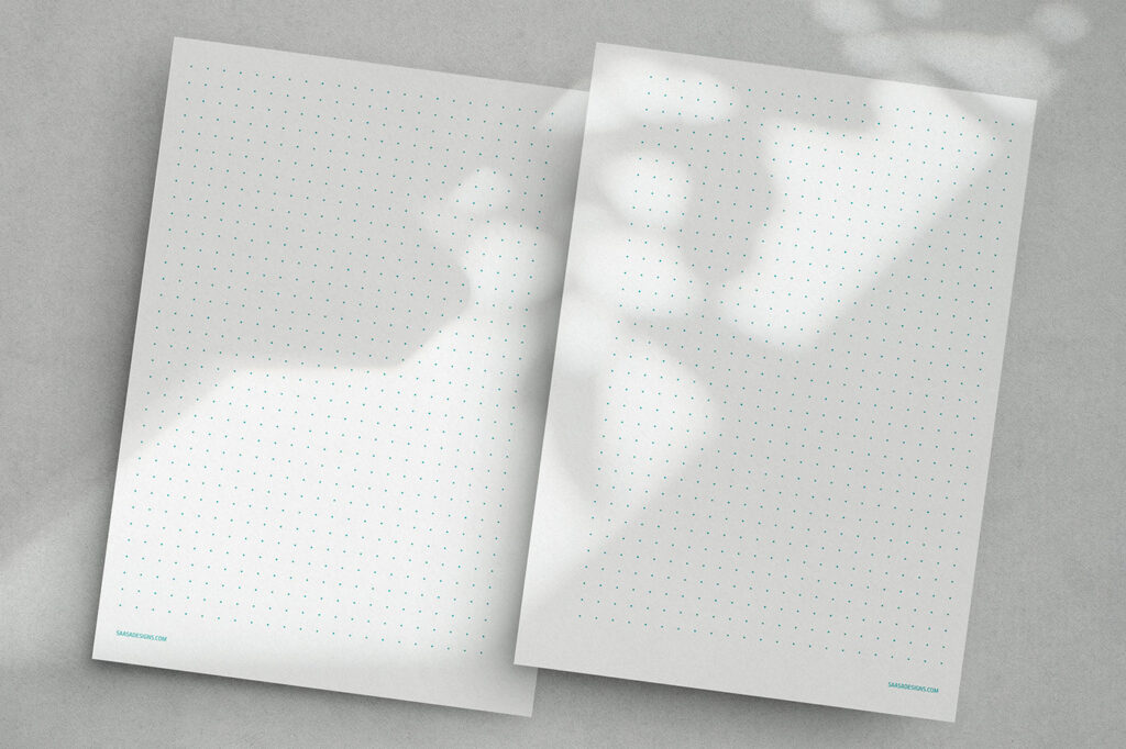 Free dot grid paper printable