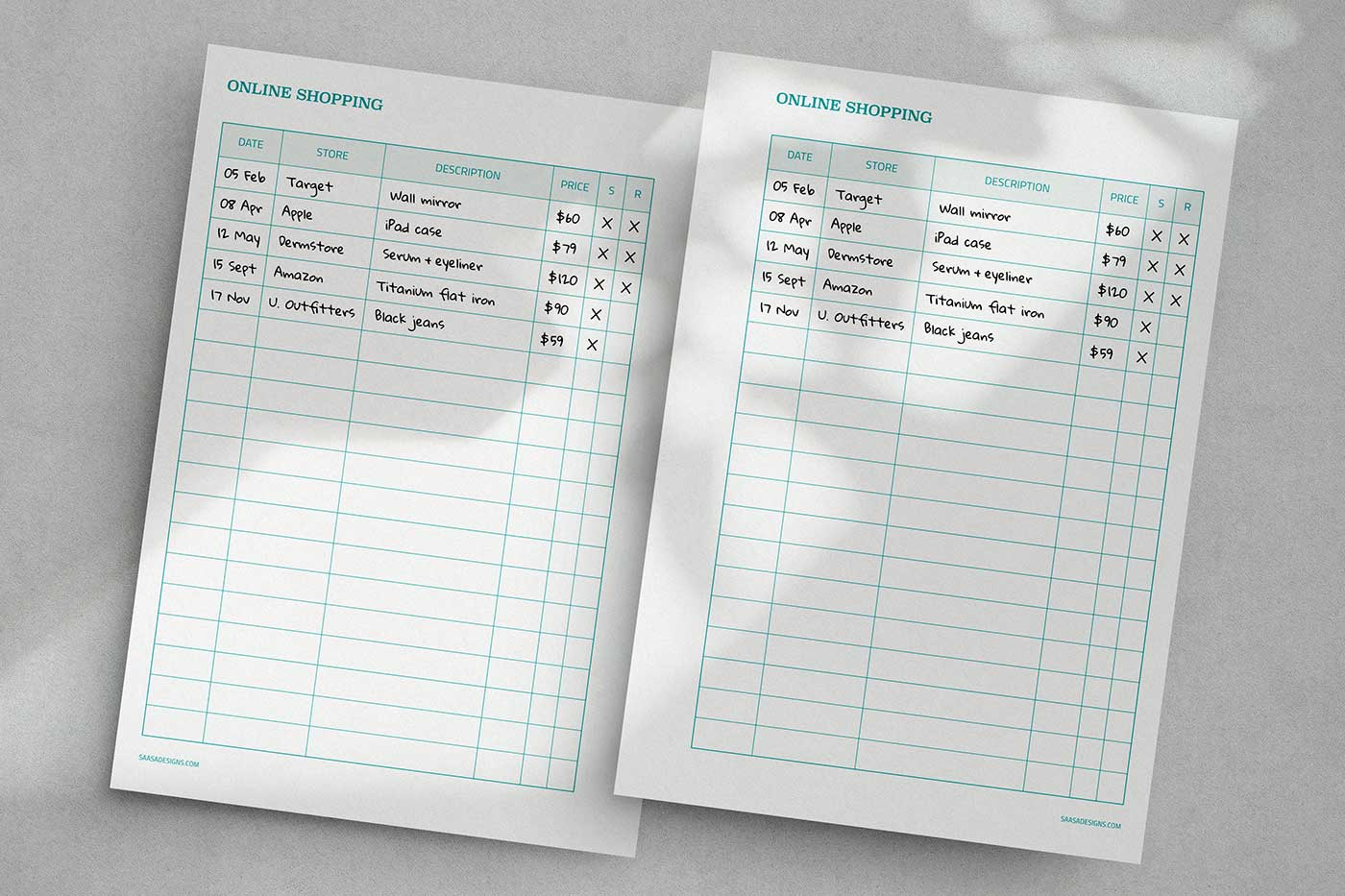 online-shopping-tracker-template-free-printable-planner-insert