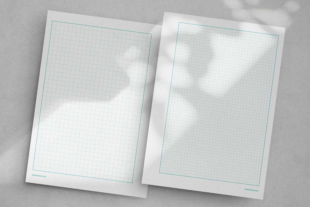 Graph paper template